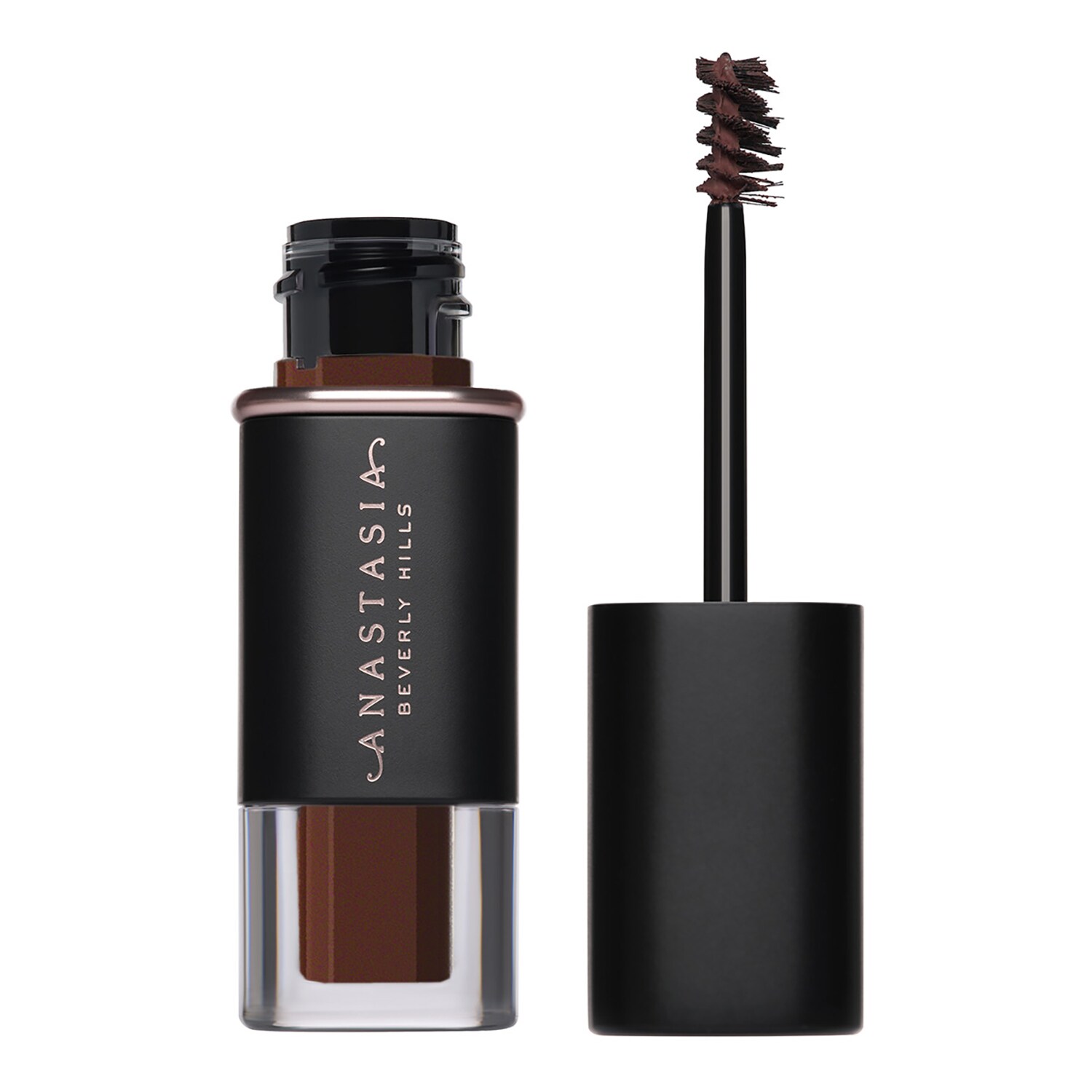 Anastasia Beverly Hills - Volumizing Tinted Brow gel - Żel Do Brwi Format Podróżny - Tinted Brow gel Deluxe Dark Brown - Dla Kobiet